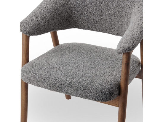 Серая обивка стул ARCHEE 