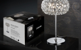  НАСТОЛЬНАЯ ЛАМПА DIAMOND 508424 ИЗ КРИСТАЛЛОВ
