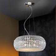 Люстра DIAMOND круглая С КРИСТАЛЛАМИ