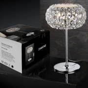  НАСТОЛЬНАЯ ЛАМПА DIAMOND 508424 ИЗ КРИСТАЛЛОВ