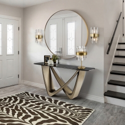 Зеркало+ светильники+ консоль Schuller