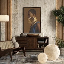Картина Kamali 487715 в интерьере дома